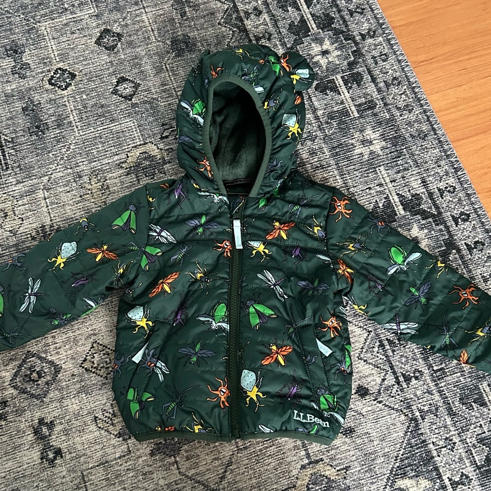 L.L.Bean Infants' Fleece-Lined Insulated Jacket, Print